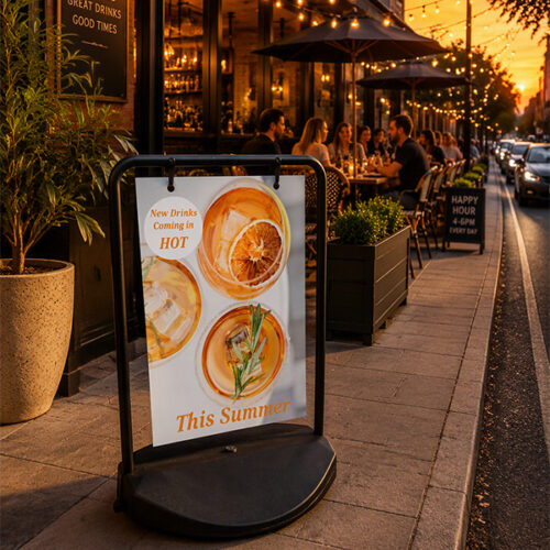 60x90 Swinging Sign