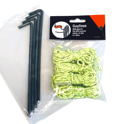 Marquee Ropes and Pegs 4pc