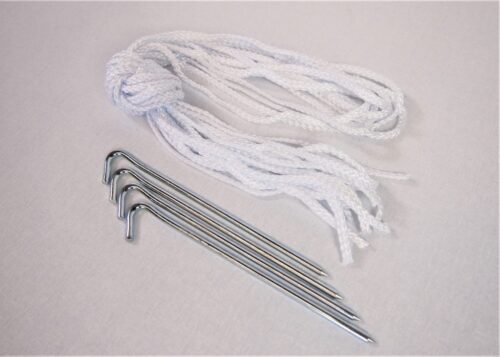 Marquee Ropes and Pegs 4pc