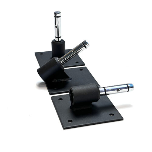 Flag Base Wall Mount 45 deg - Aluminium - Image 4