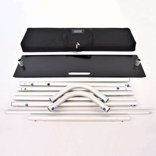 Fabric Tension Banner Stand with Heavy Plate Base 917x 2280mm - Image 4