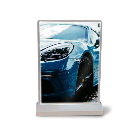 A4 Double Sided Desk Top Menu Holder - Image 2