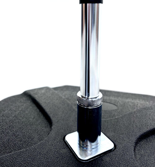 PVC Water/Sand Fillable Base for Fibreglass Poles - Image 6