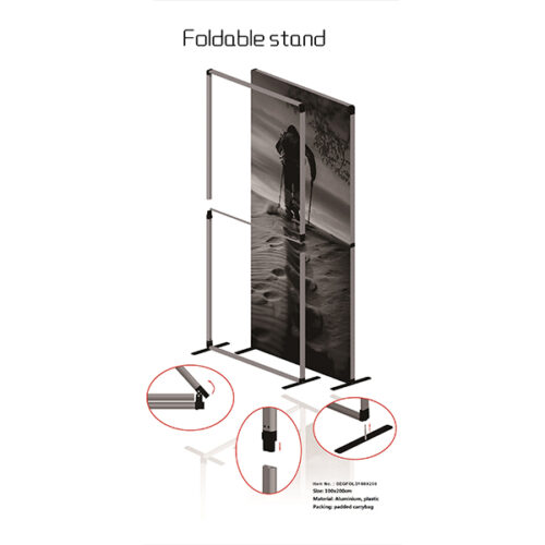 SEG Foldable 100cm x 200cm Frame - Non-Lit - Image 2