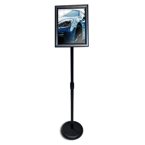 Pedestal Stand A3 and A4-Snap lock frame Black - Image 2