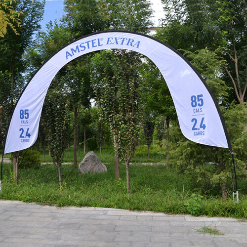 Rainbow Banner Arch Display - Image 2