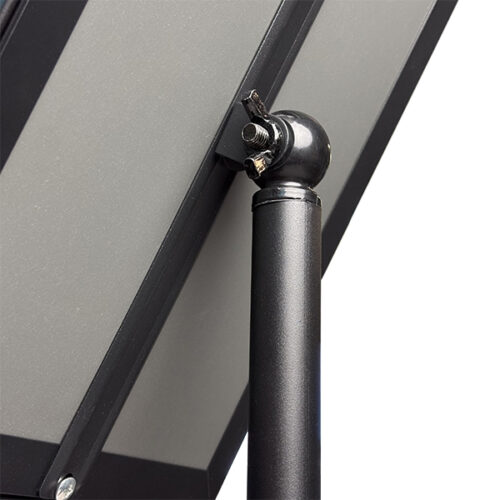 Pedestal Stand A3 and A4-Snap lock frame Black - Image 3