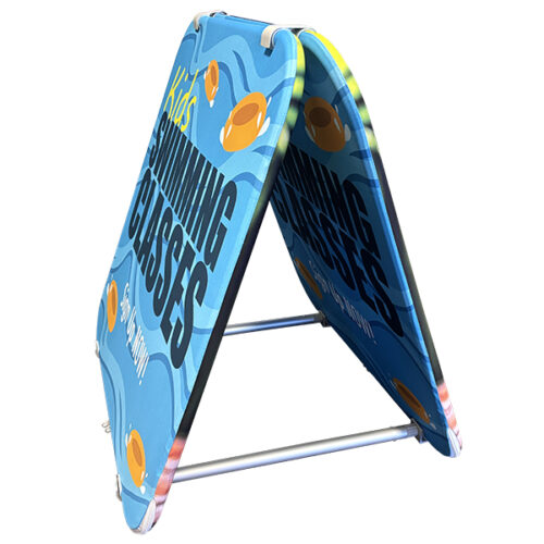 Outdoor Fabric Tension A-Frame - Image 3