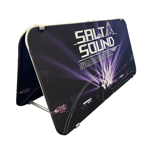 Outdoor Fabric Tension A-Frame - Image 9